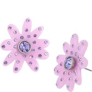 NWT Kurt Geiger London Daisy Button Stud Earrings